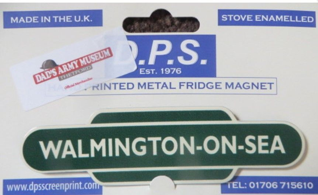 Railway Sign magnet