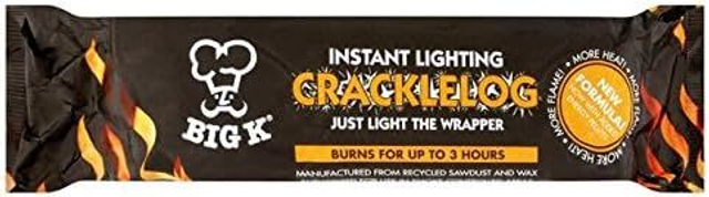 Big K Instant Lighting Crackelog - £3.00 each