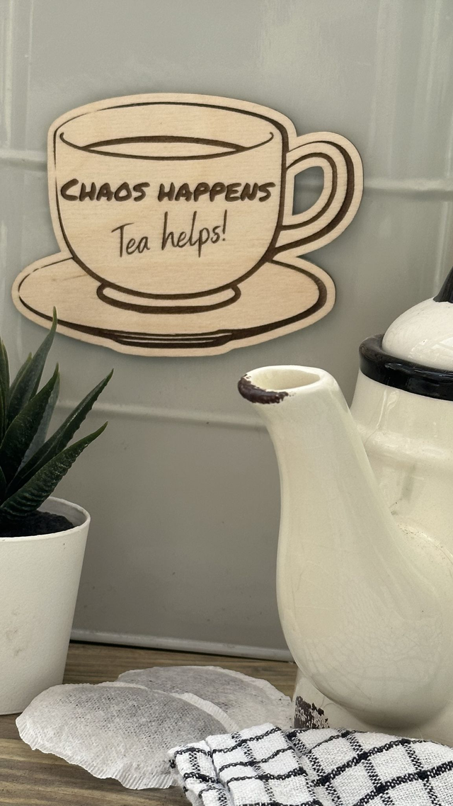 Chaos Happens … Fridge magnet 