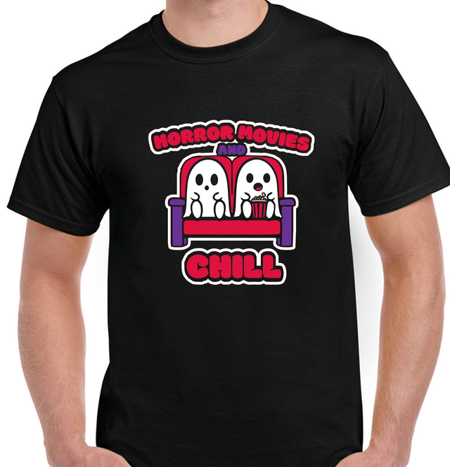 Horror Movies and Chill T shirt