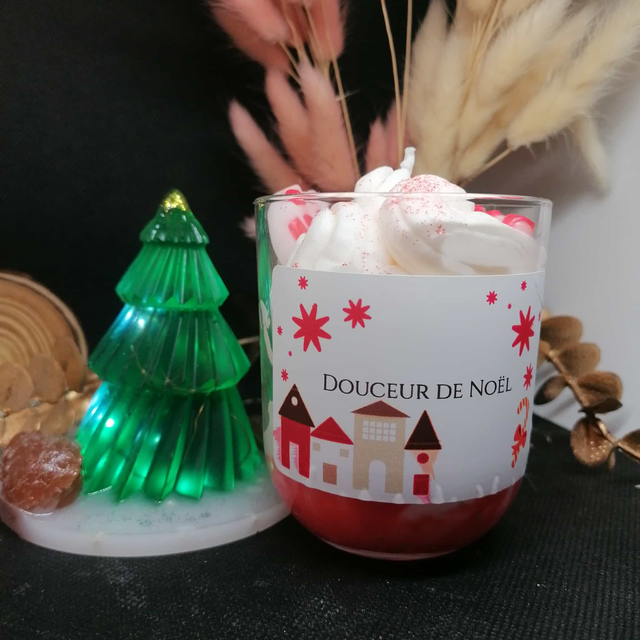 Bougie "Douceur de Noël"