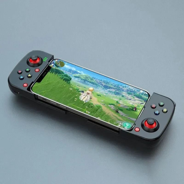 Gamepad para celulares Android / iPhone compatible también con PS3 PS4 - Negro