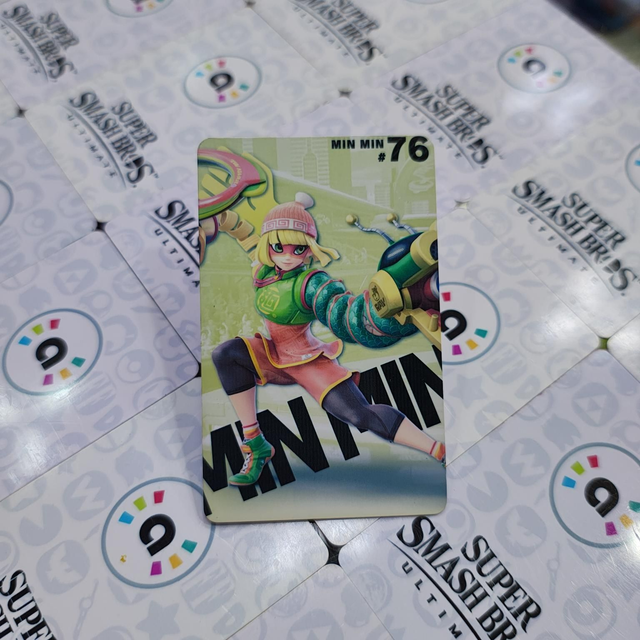 Tarjeta Amiibo Min Min 76 / Smash Bros