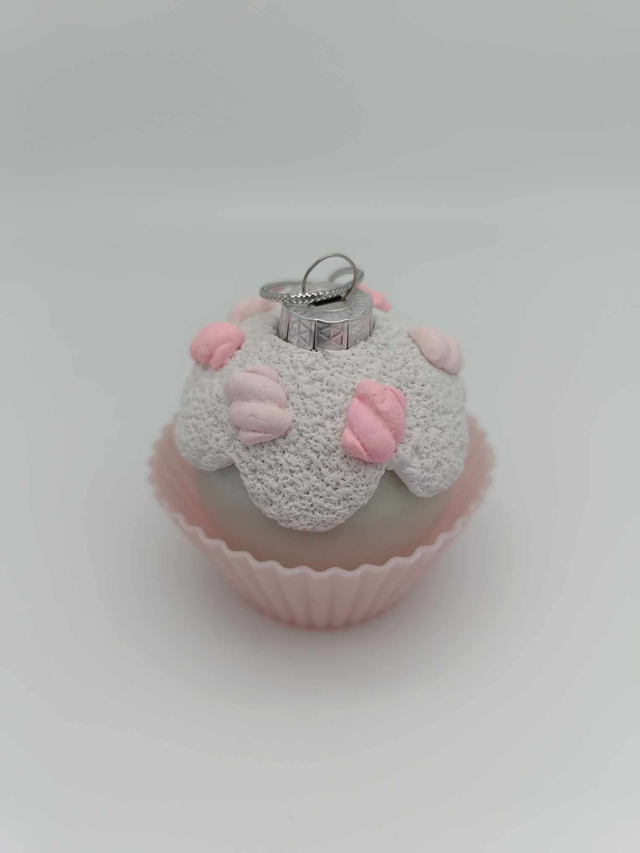 Boule cupcake pour sapin