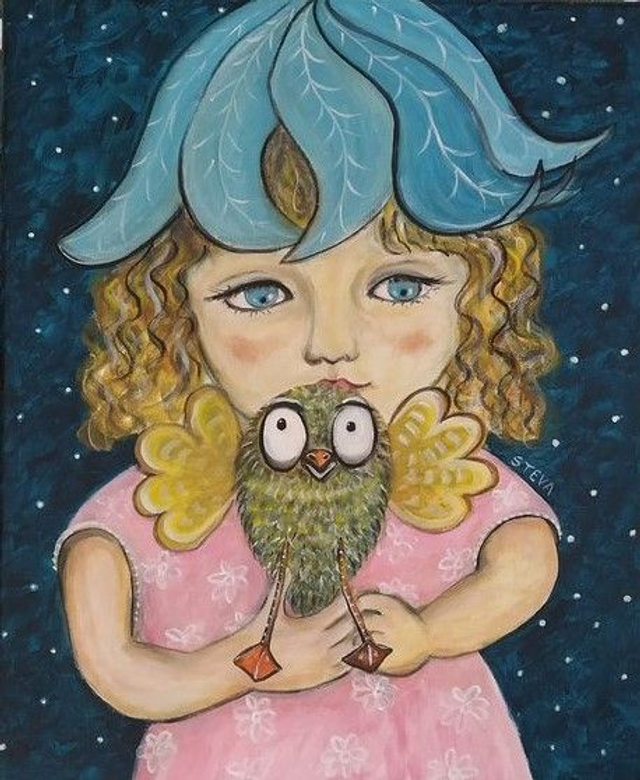 La petite fille rêveuse et le Poissonneau