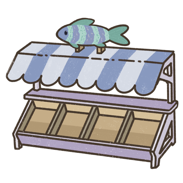 Étalage du poissonnier