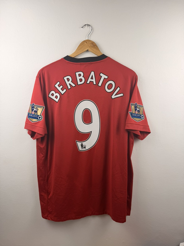(XL) Manchester United 2009-10 Home / BERBATOV 9