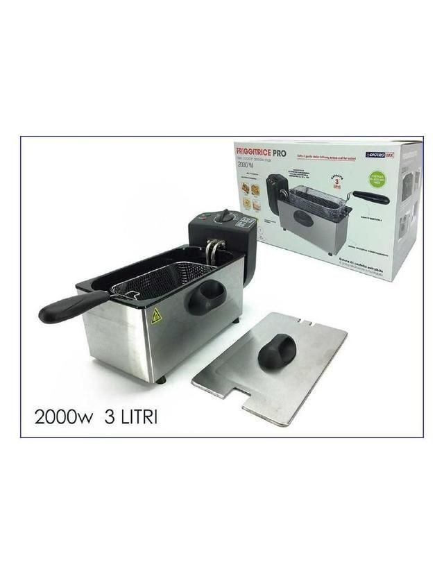 Dictrolux Friggitrice Acciaio 3lt 2000w “frycook
