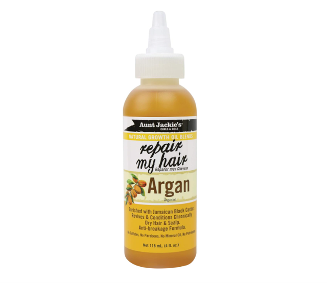 Aunt Jackie&#039;s Growth Oil Repair My Hair Argan 4oz 