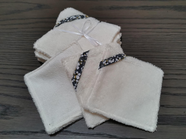 7 lingettes double face éponge 
