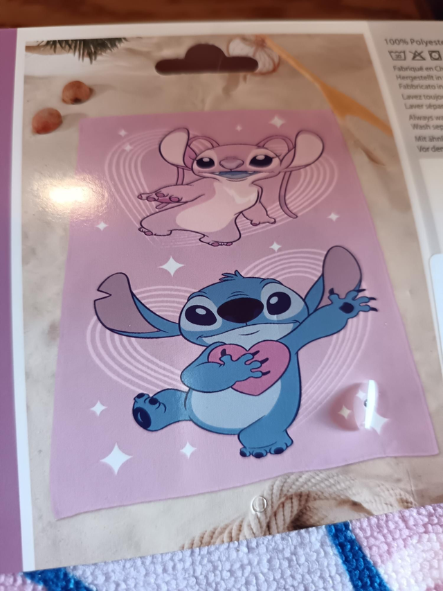 Serviette stitch et lilo 