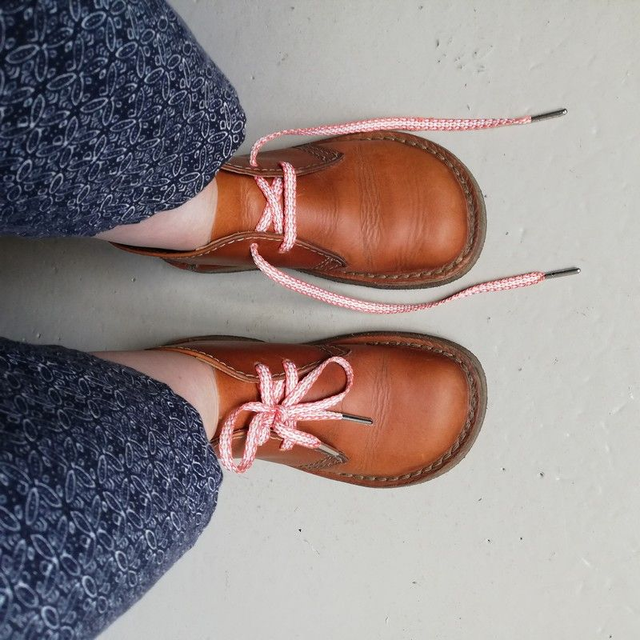 Lacets chaussures tissés main "petits"