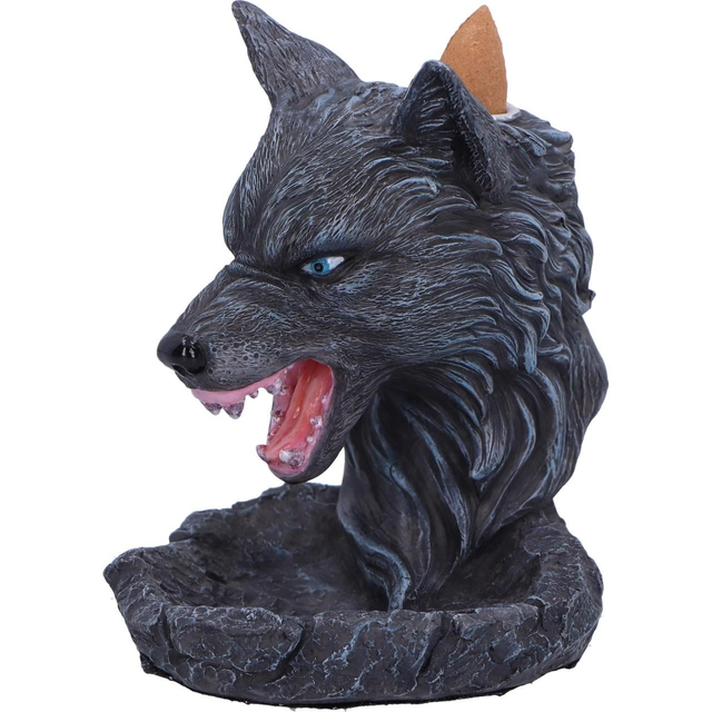 Dark Wolf Backflow Incense Burner 