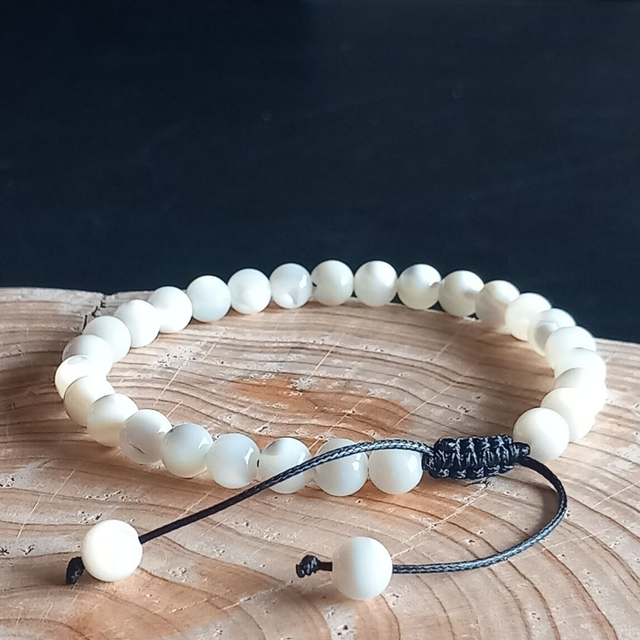 Bracelet ajustable en Nacre