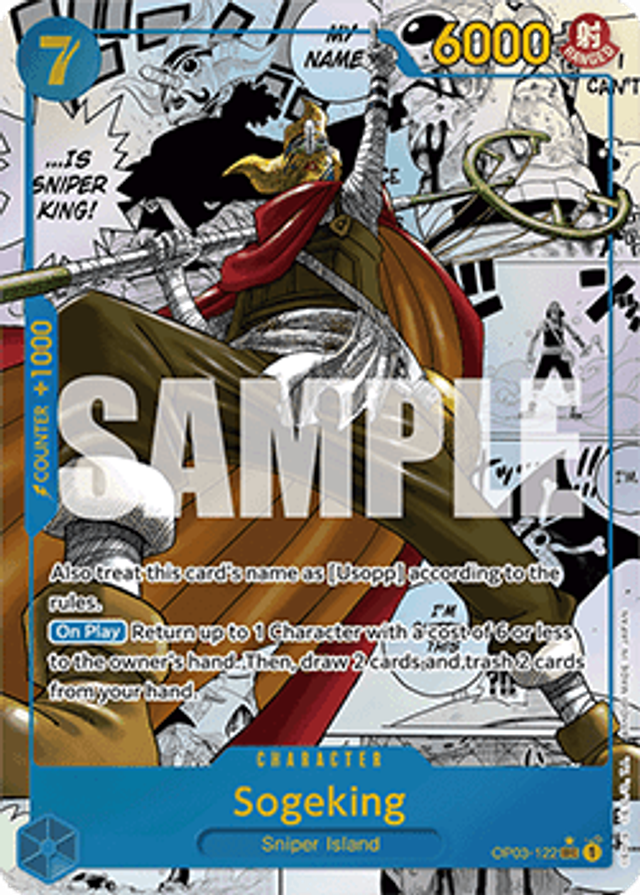 Sogeking (OP03-122) / MANGA PRB