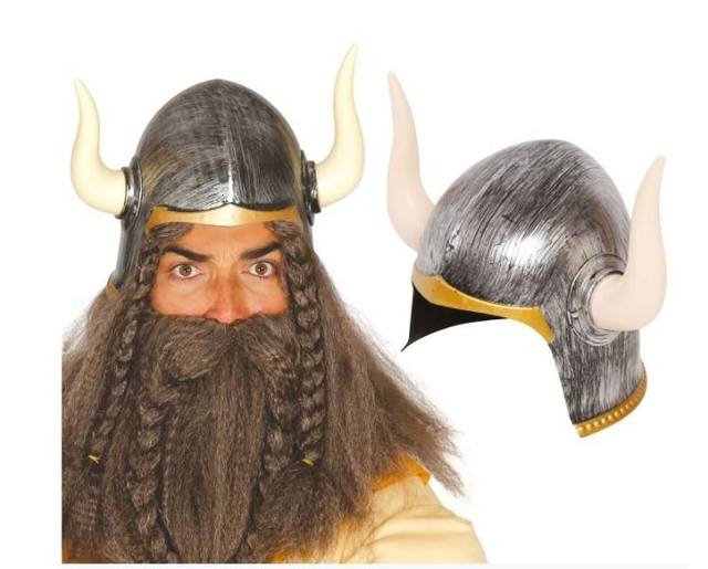 Carnevale ,  13364  ELMO BARBARO CON CORNA