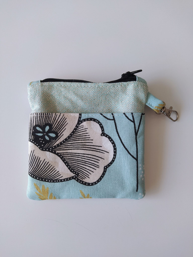 Porte-monnaie double zip