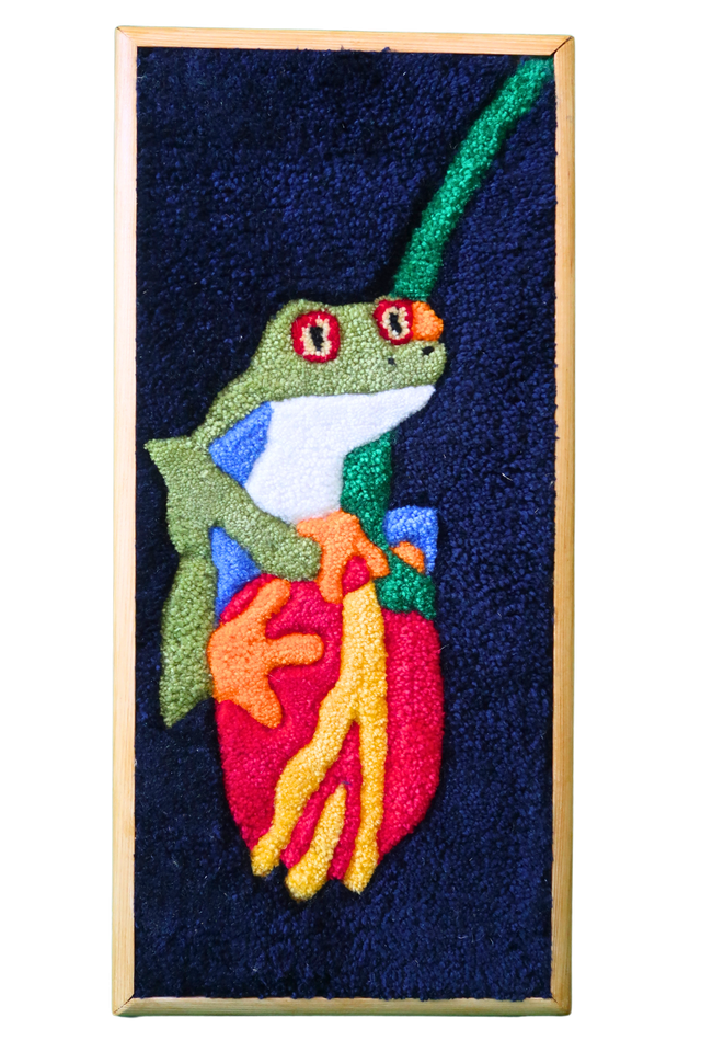 La grenouille à la fleur