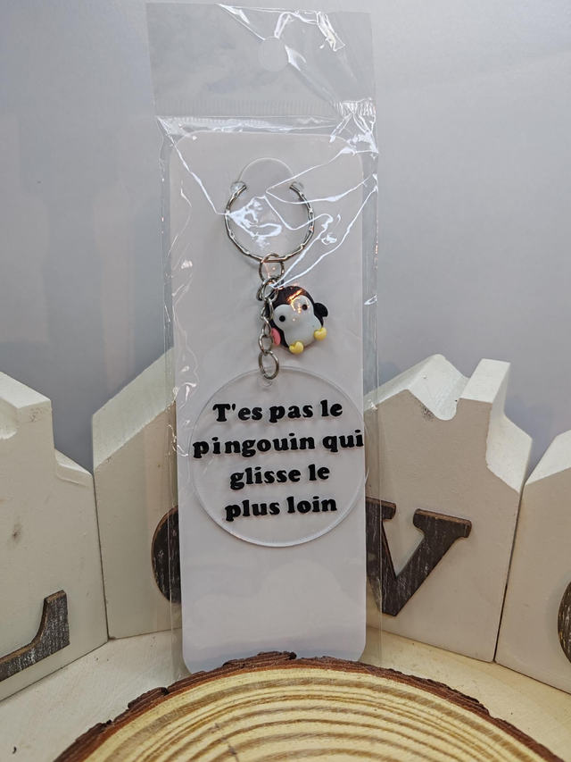 Porte-clé Pingouin 