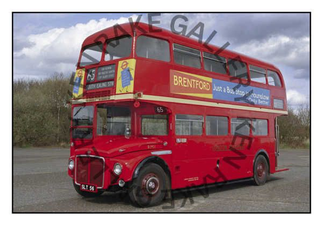  &quot;Just a Bus Stop in Hounslow &quot; Routemaster Bus for Brentford