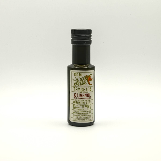 Taygetos Olivenöl m. Chilli 100 ml