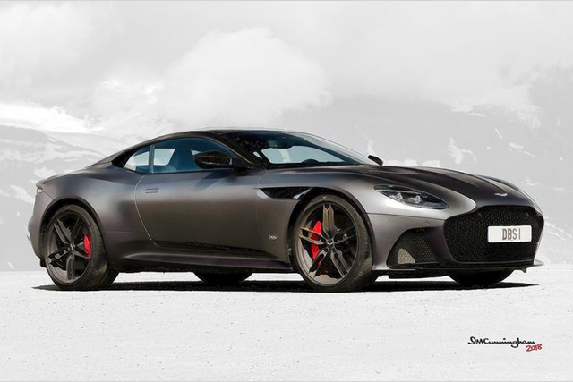 C180912 Aston Martin DBS Superleggera Xenon Grey 2018