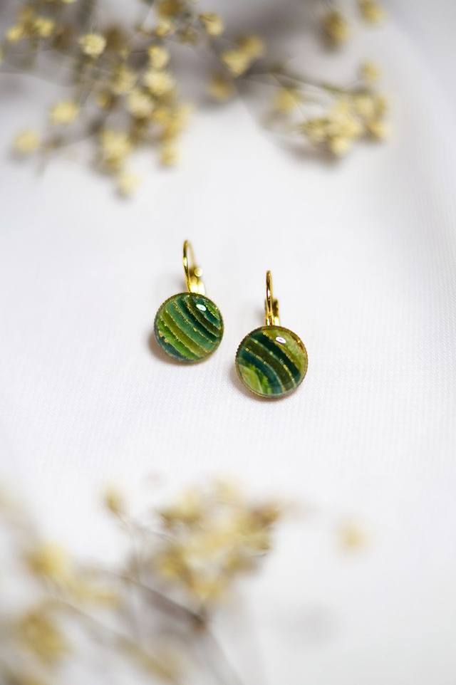 Coloris forêt - Boucles Iris