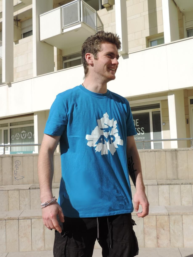 T-shirt AMP Turquoise