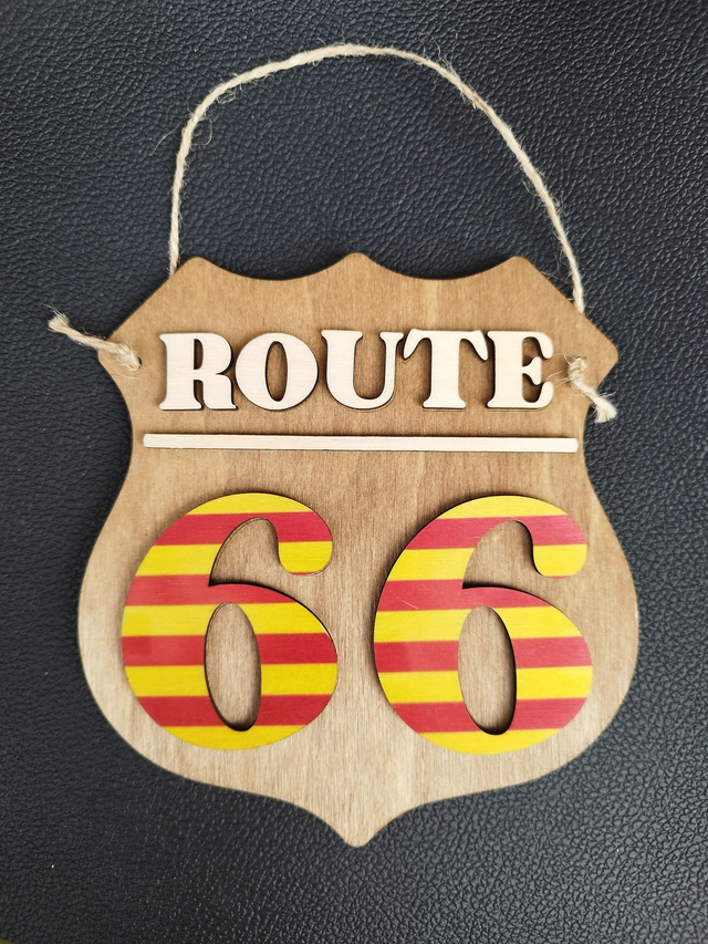 Plaque décorative Route 66