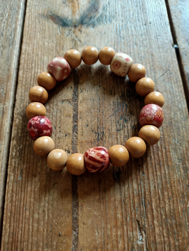 Bracelet bois imprimé