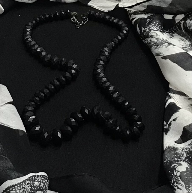 Black  Necklace- NEC54