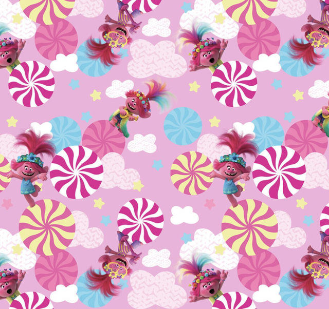 Trolls Cotton Prints per metre