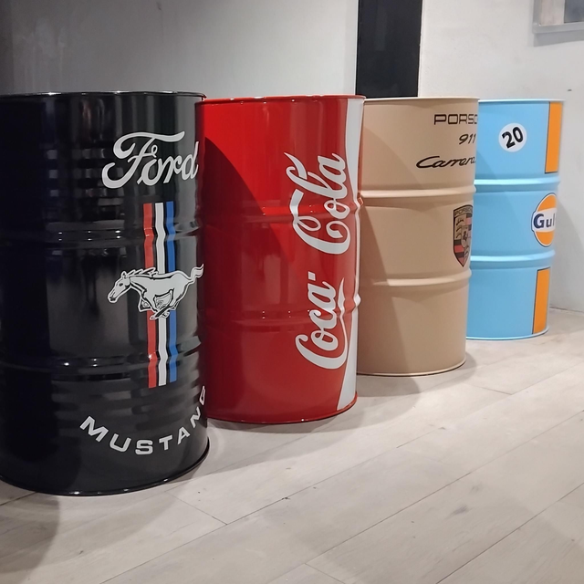 Baril déco mange debout totalement personnalisé