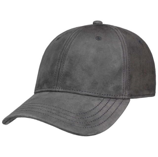Stetson Baseball Cap Goat Suede Grey