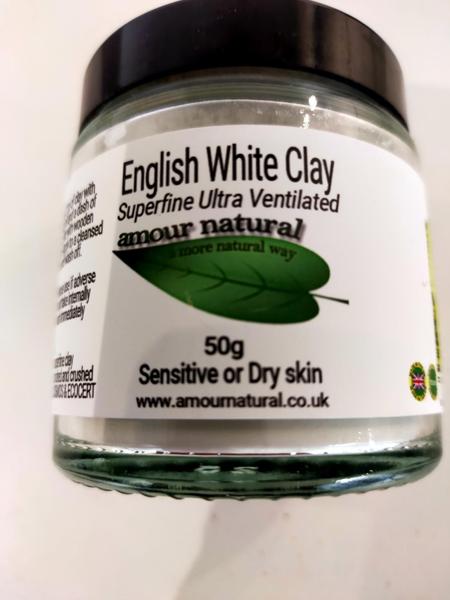 Clay, white (Argiletz and Montmorillonite) 80g  WCL0050