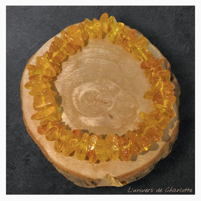 Bracelet "Ambre" baroque BR-208