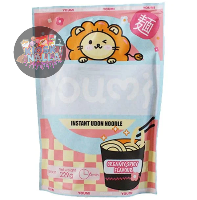 YOUMI Instant Udon Nudeln Süß&Scharf Carbonara 229g