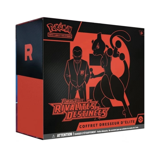 ETB Coffret Dresseur d&#039;Elite - EV10 Ecarlate et Violet - Rivalités Destinées🇫🇷