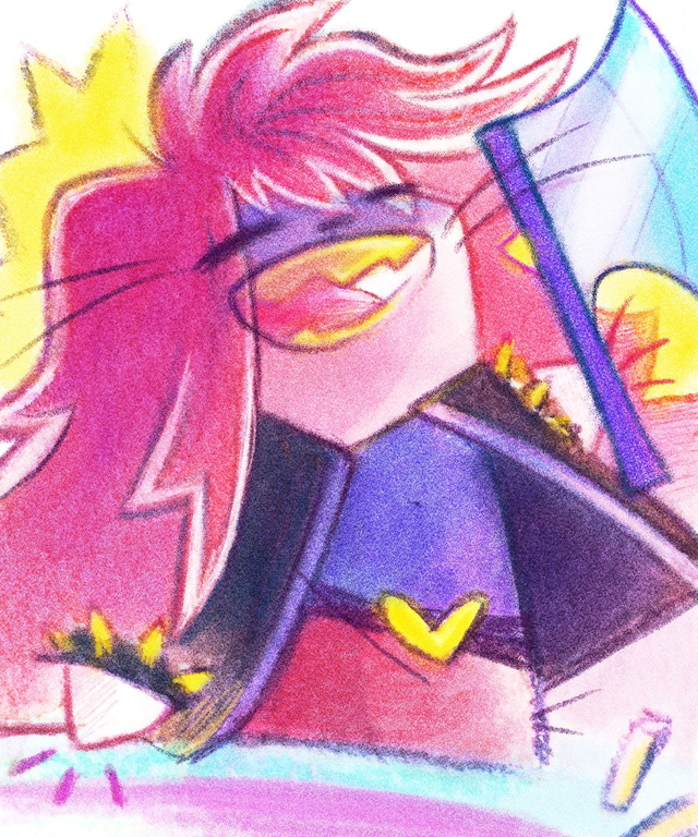 Chat Patate - Deltarune - Susie