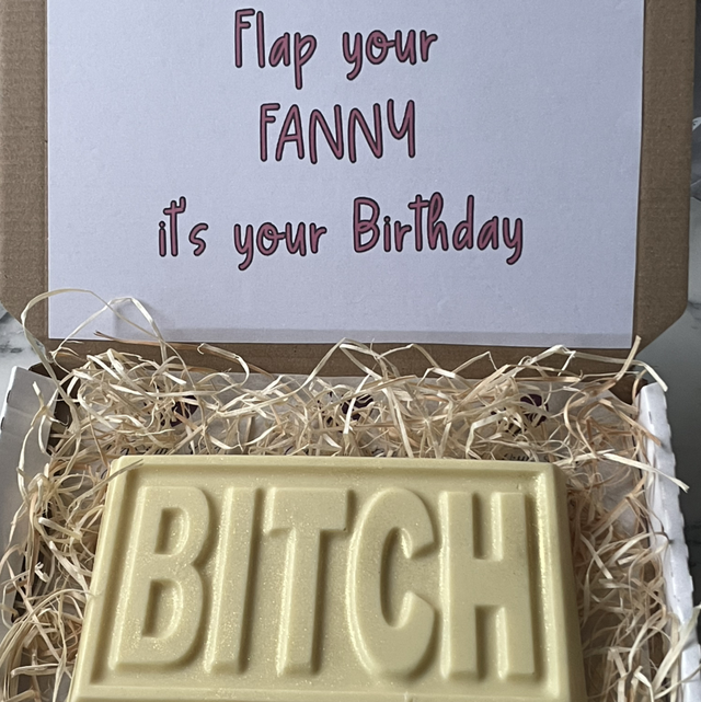 Personalised Rude Sweary Chocolate Bar