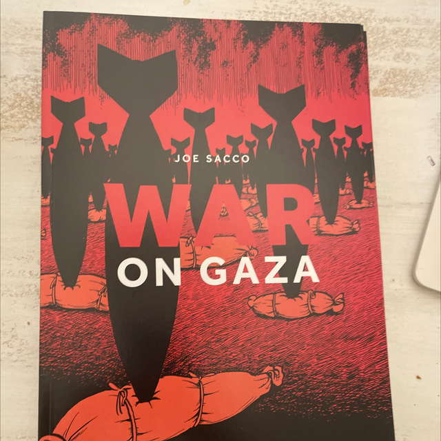War On Gaza Joe Sacco