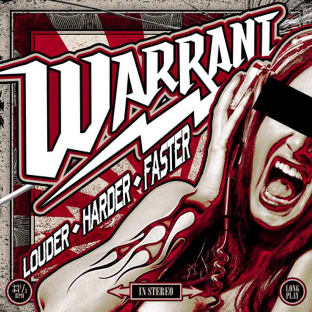 Warrant, Louder - Harder - Faster (Ltd. Ed. RED VINYL)
