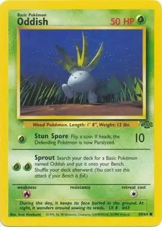 Oddish - 58/64 (Jungle Unlimited)