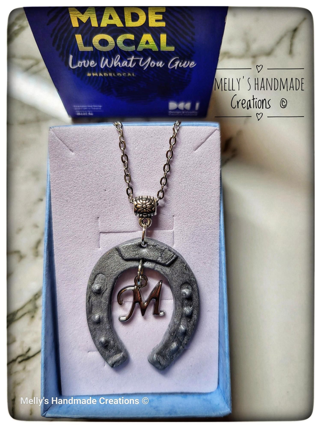 Personalised Horseshoe Pendant