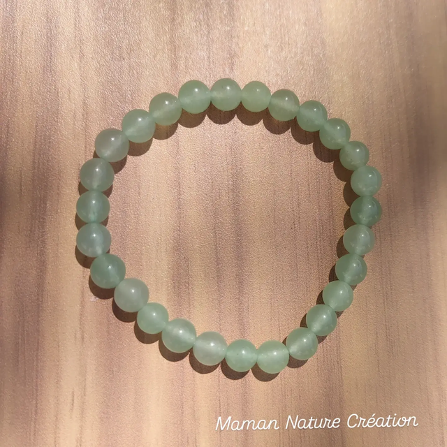 Bracelet Gaïa en Aventurine Verte