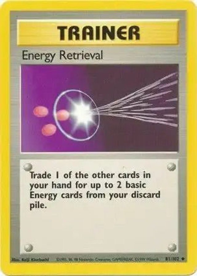 Energy Retrieval - 81/102 (Base Set Unlimited)