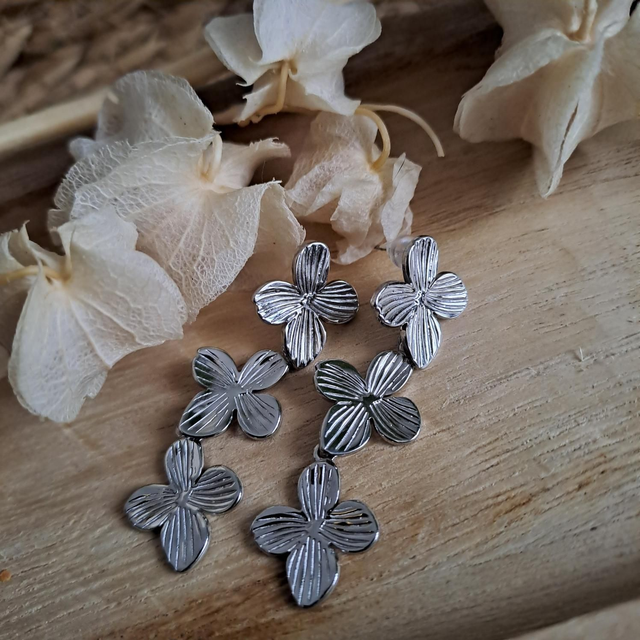 Boucle d'oreilles en acier inoxydable 