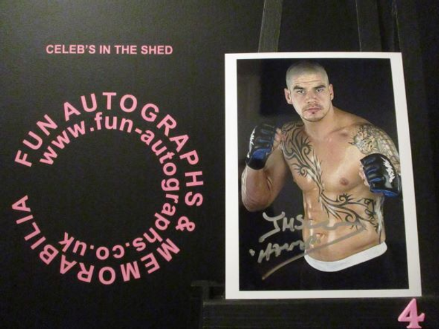 James 'The Hammer' McSweeney Authentic Autographed 6x4.5 Photograph (G4)