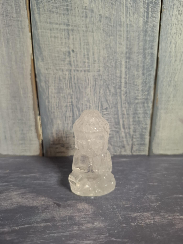 Clear Quartz Buddha 