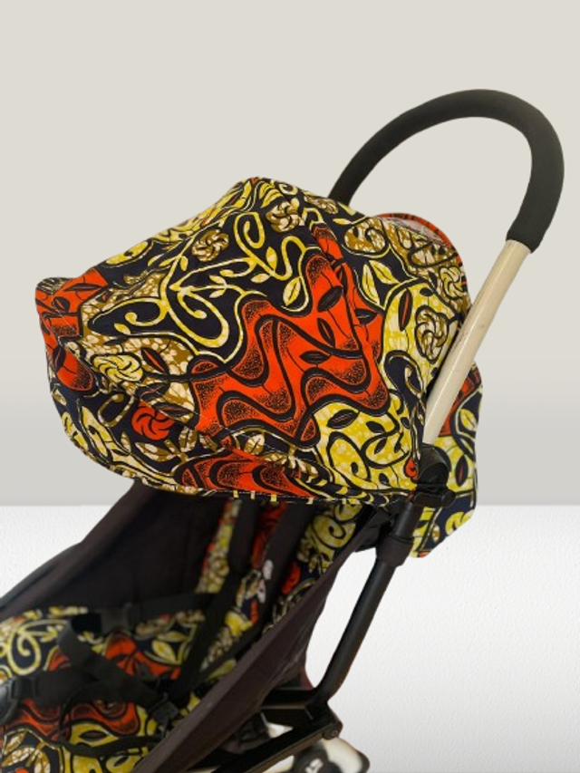 Habillage de poussette yoyo upcyclé - Ondulations